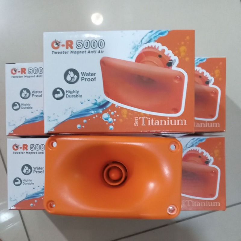 Tweeter Magnet Anti Air ORANGE OR 5000 OR5000 Speaker Pemanggil walet Original | SPEAKER MAGNET | SP