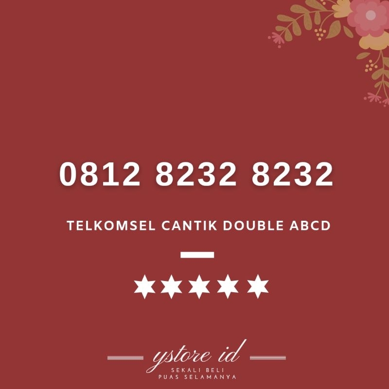 double abcd | NOMOR CANTIK TELKOMSEL SIMPATI KARTU PERDANA TELKOMSEL 4G NOMER BELAKANG EKOR 82 32 23