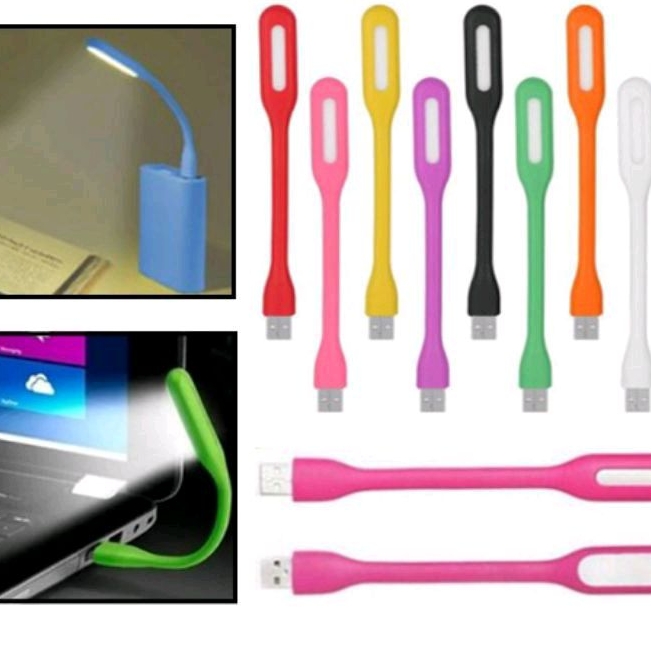 0USB LED Lamp / Lampu Sikat Gigi emergency lamps light portable belajar baca laptop powerbank