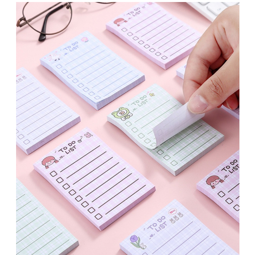 

Sticky Memopad Aesthetic / Sticky Notes Lucu