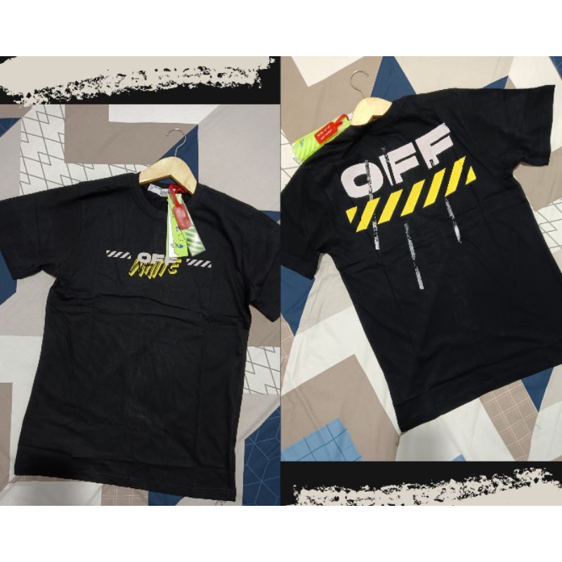 BAJU KAOS IMPORT SUPER PREMIUM HIGH QUALITY 100% KAOS IMPORT OFF-WHITE PRIA MURAH
