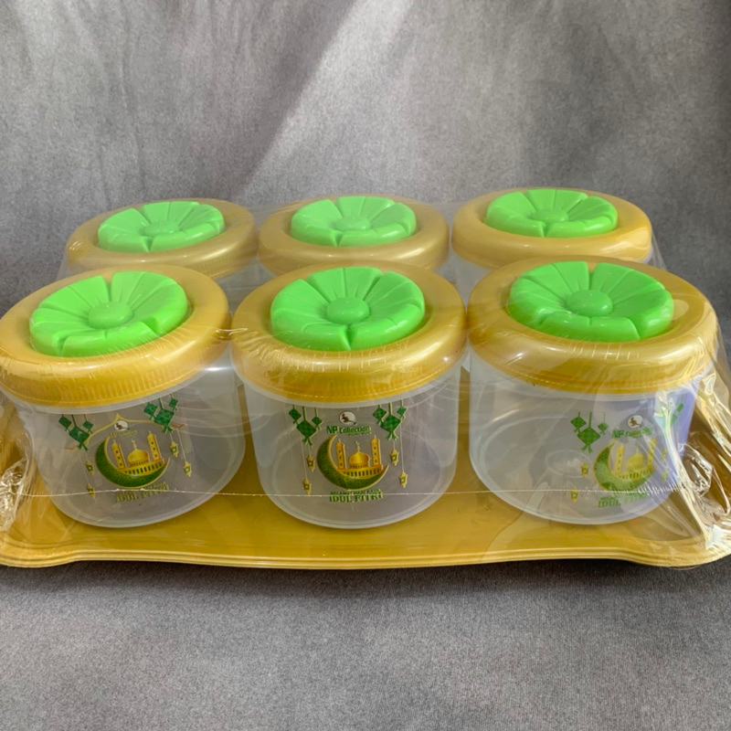 Toples Penyimpanan Snack Gift Set Floren Isian Parcel