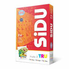 

KERTAS HVS F4 80GRM SIDU (2838GRM)