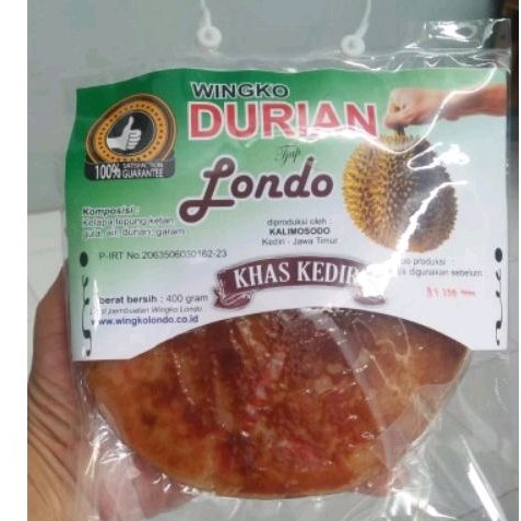 

WINGKO TJAP LONDO JAJANAN KHAS KEDIRI WINGKO RASA DURIAN