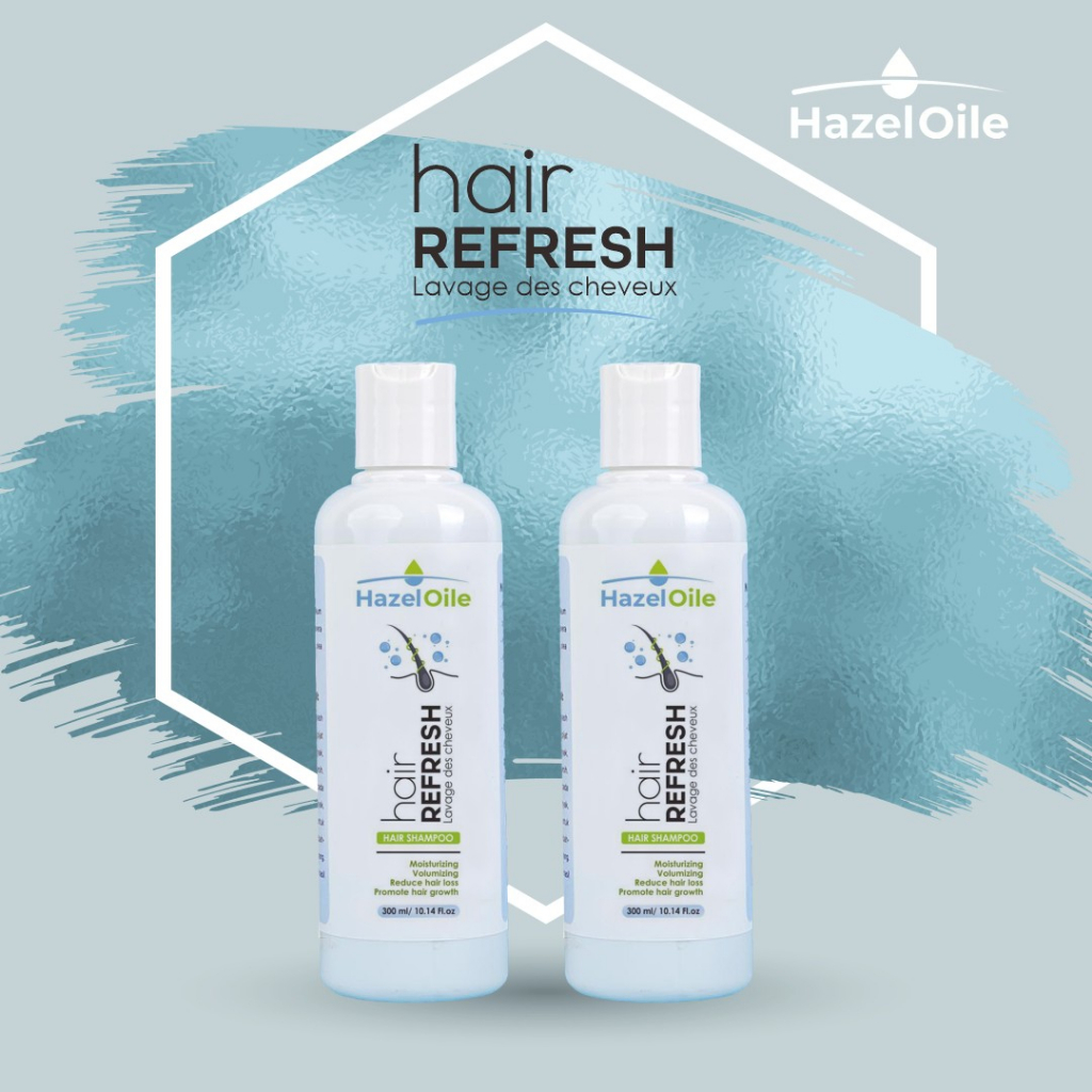 HazelOile Paket HAIR REFRESH Shampoo (HRS) + Day Care Tonic (DCT)