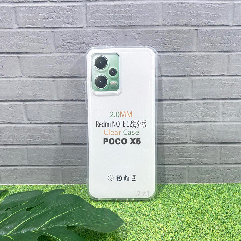 POCO X5 M5 F4 F4 GT M4 PRO 4G / REDMI NOTE 12 K50 K40S 4G 5G Clear Case 2.0mm Bening Crytal Premium Protect Kamera