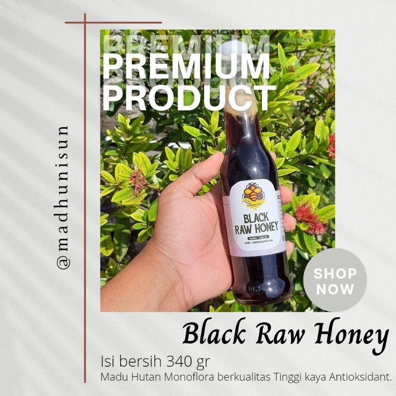 

Madu Black Raw - Madu Murni