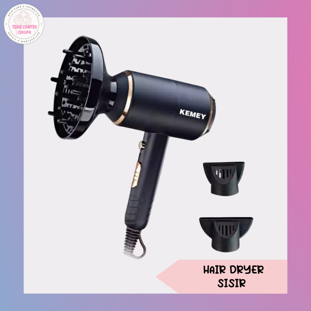 KEMEI HAIR DRYER SISIR KM-8896 ORIGINAL