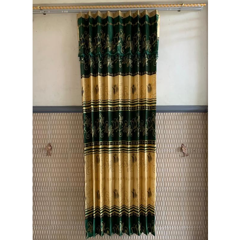 Gorden Plisket/ korden Kawat S / Gorden Prada Hijau Plisket / Hordeng Jodha/ Gorden Poni Plisket/ Po