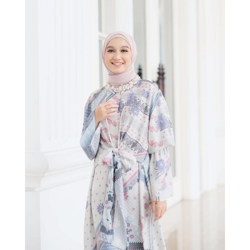 Kain Maxmara atau Dr Silk Motif Dandellion harga setengah meter