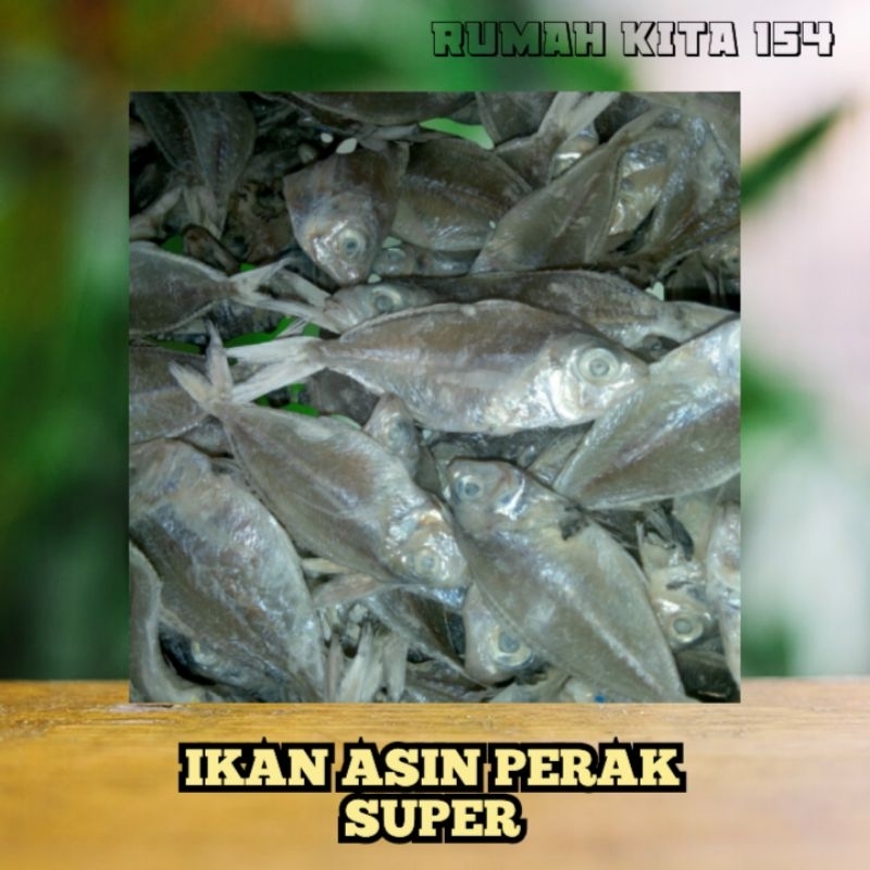 

Ikan Asin Perak Super 250gram Oleh Oleh Khas Kota Sibolga
