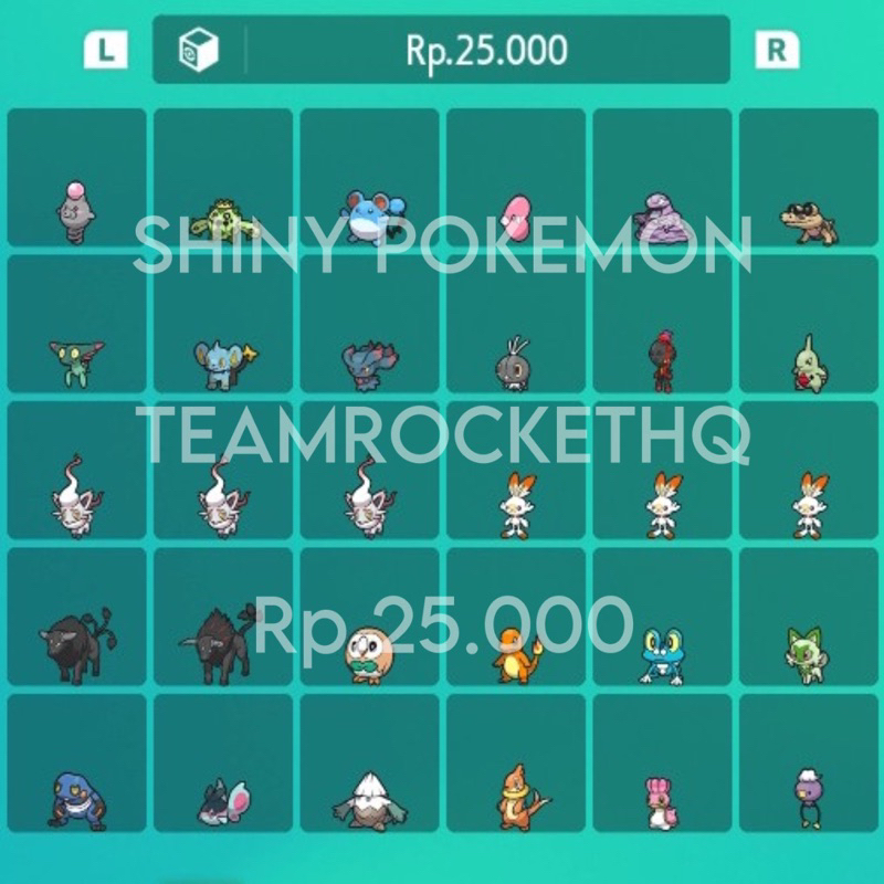 Pokemon Scarlet/Violet Trade Shiny Pokemon (Bisa Request)