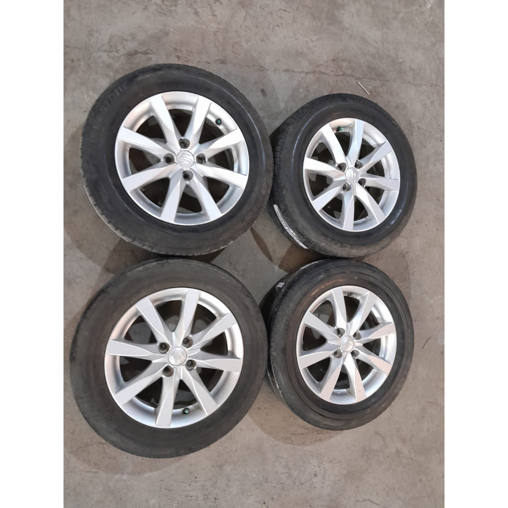 Velg Mobil Bekas Ring 15 STD SPLASH R15 Lebar 5,5 Lubang 4 ET 45