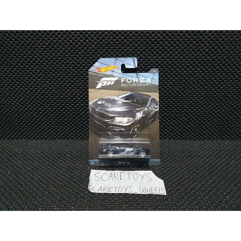 hot wheels bmw m4 hitam forza motorsport