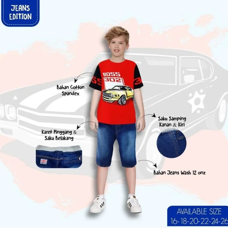 Setelan anak Junior Jeans LONDON KIDS 8-13Thn