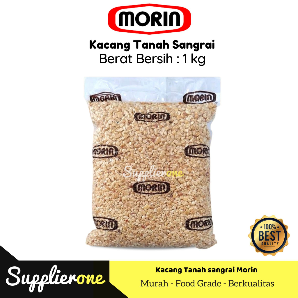 

Morin Kacang Tanah sangrai / Kacang Tanah Sangrai 1kg / Kacang Toping / Kacang Tanah Cincang