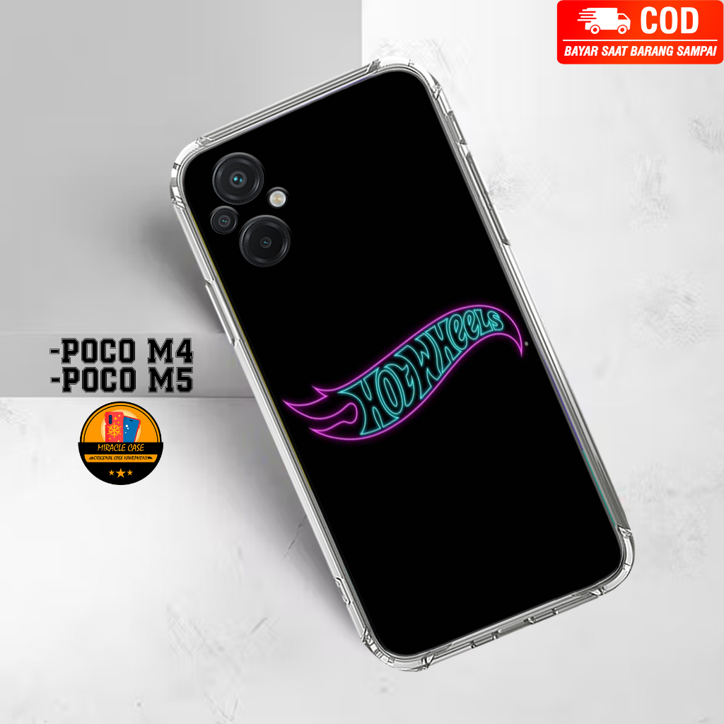 Case POCO M4 / POCO M5 - Casing POCO M4 / POCO M5 Terbaru 2023 MIRACLE CASE [ UHUY ] Silikon POCO M4