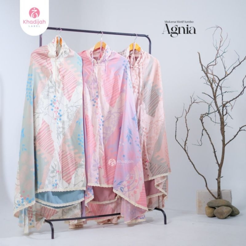 Mukena Jumbo Dewasa Agnia  KhadijahLabelKHADIJAH LABEL