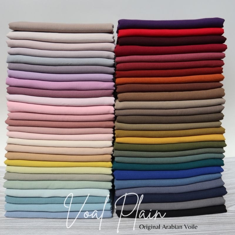 Voal Plain 140 | Voal premium | Hijab Voal | Jilbab Voal Premium | Original Arabian Voal | Voal Jumb