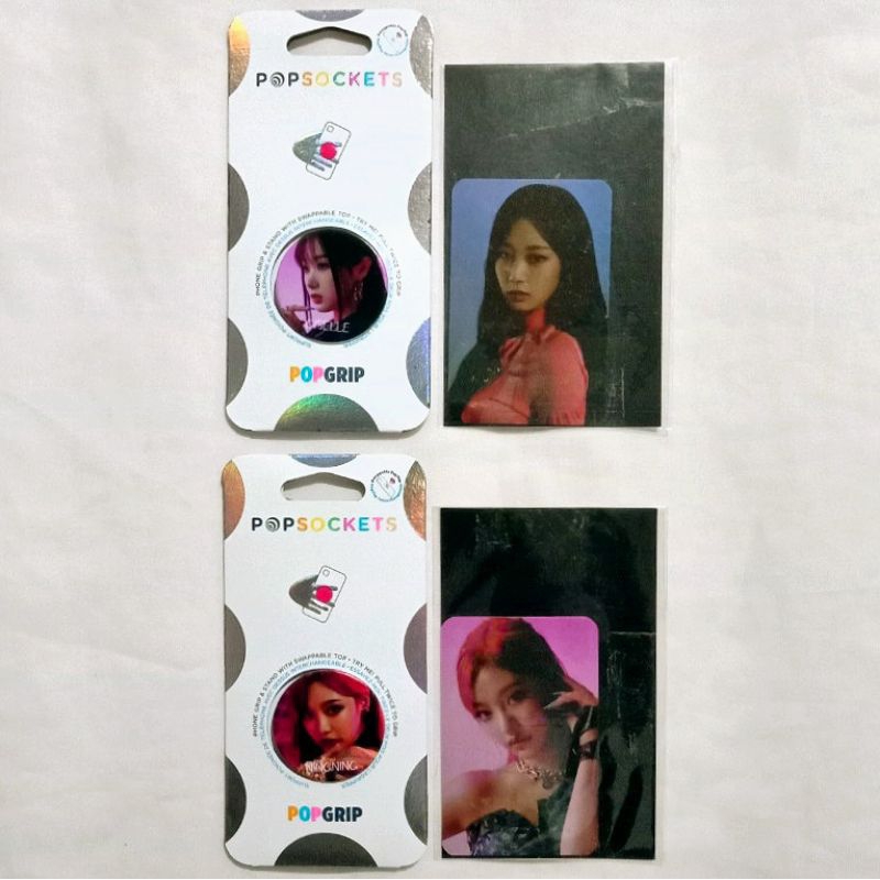 Aespa Next Level Pop Socket PopSocket PopSo + Photocard PC SM Global Shop SGS Giselle Ningning