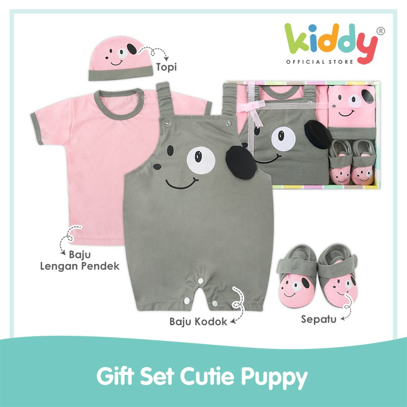 Kiddy Baby Gift Box / Baby Gift Set / Jumper Bayi / Kado Bayi (Puppy)