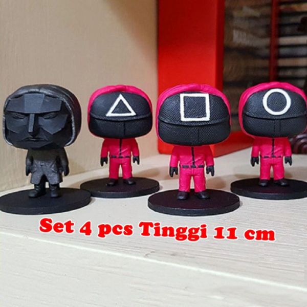 

Dijual Figure SQUID GAME SET 4 PCS BERKUALITAS Limited