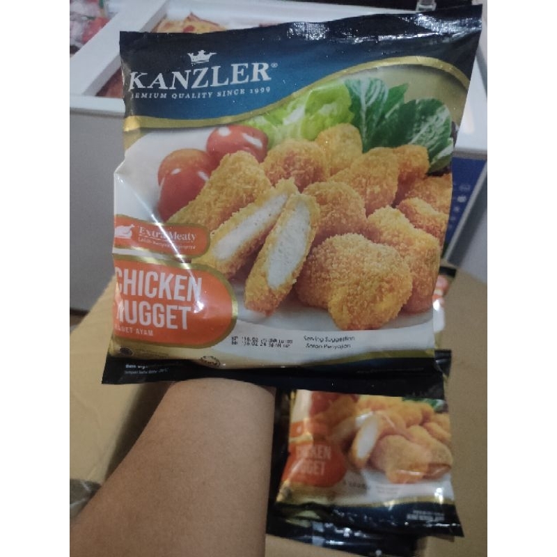 

kanzler chicken nugget original 450 gram