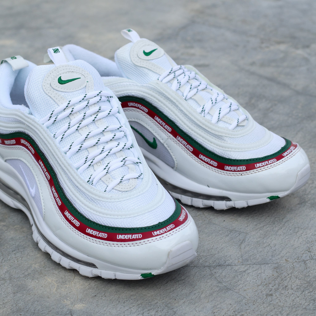 SNEAKERS PRIA TOP SELLER AM97 UNDEFEATED ALL WHITE