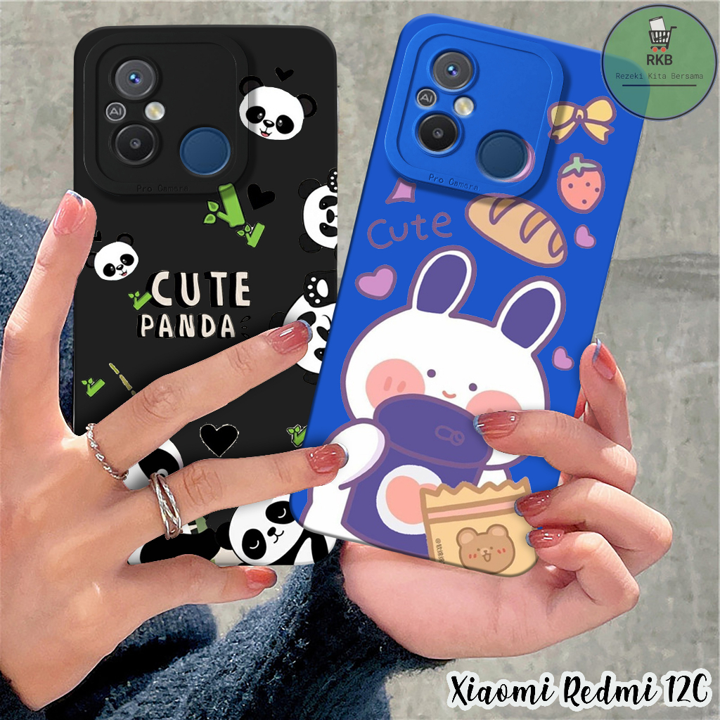 Softcase Pro Camera Xiaomi Redmi 12C - Case Xiaomi Redmi 12C - Kesing Hp Xiaomi Redmi 12C - Case Hp 