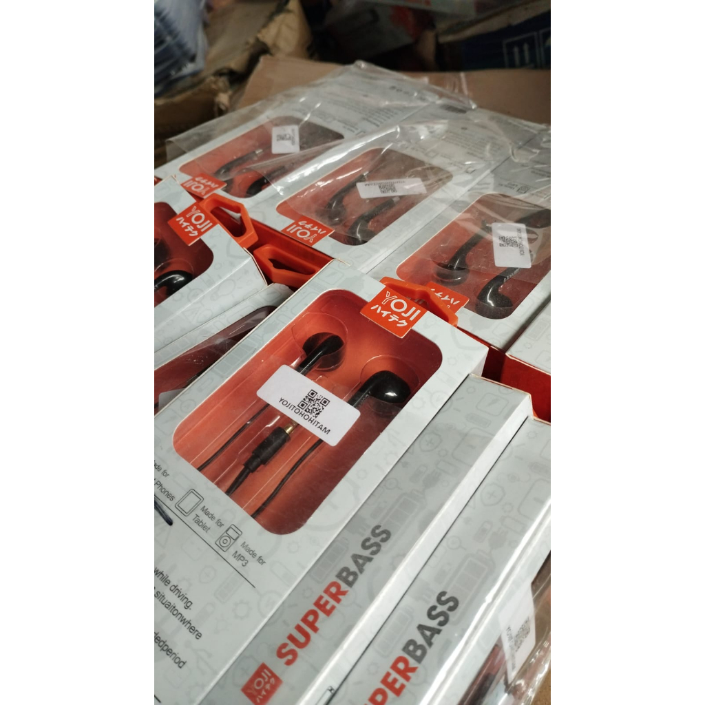 Paket YOJI Kabel, Headset, Adaptor [Free Smartphone Cooler]