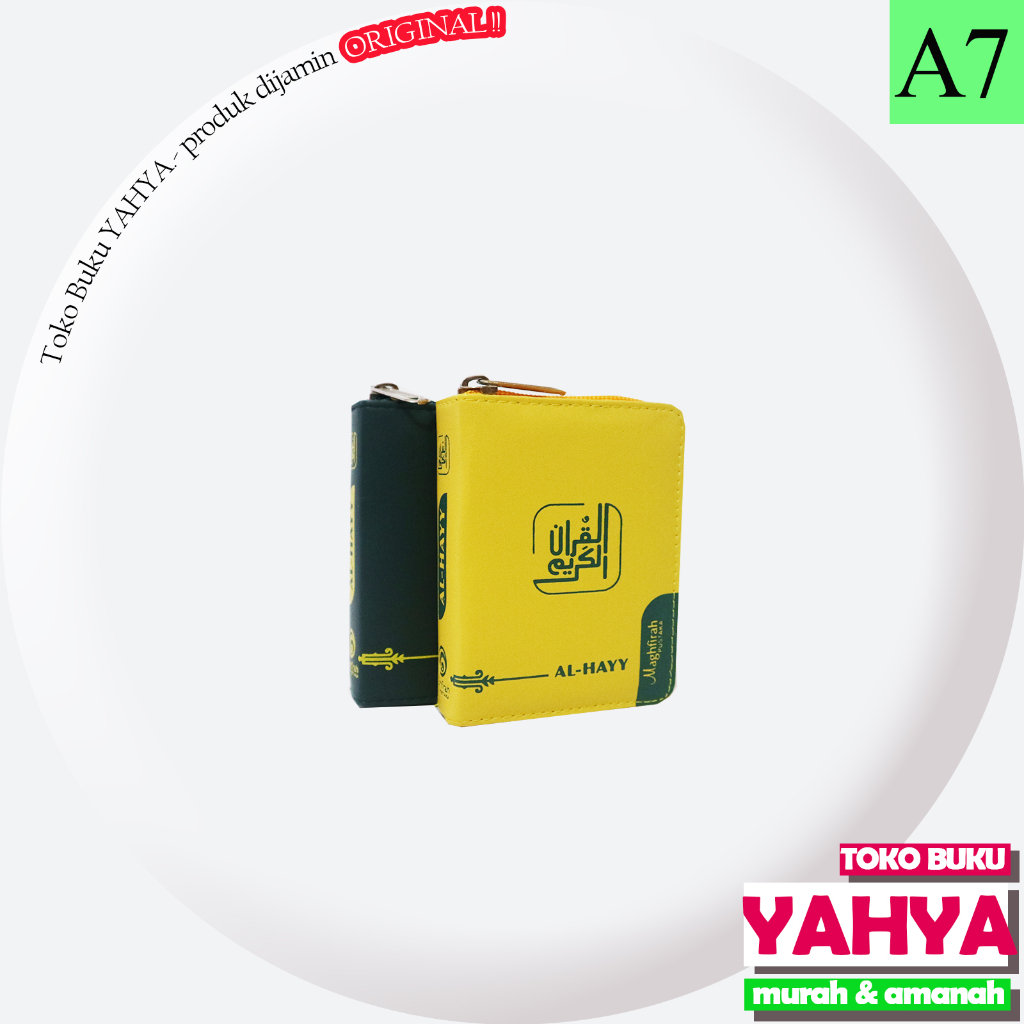 

BISA CETAK NAMA - A7 Al Quran Saku Al Hayy - MAGHFIRAH PUSTAKA