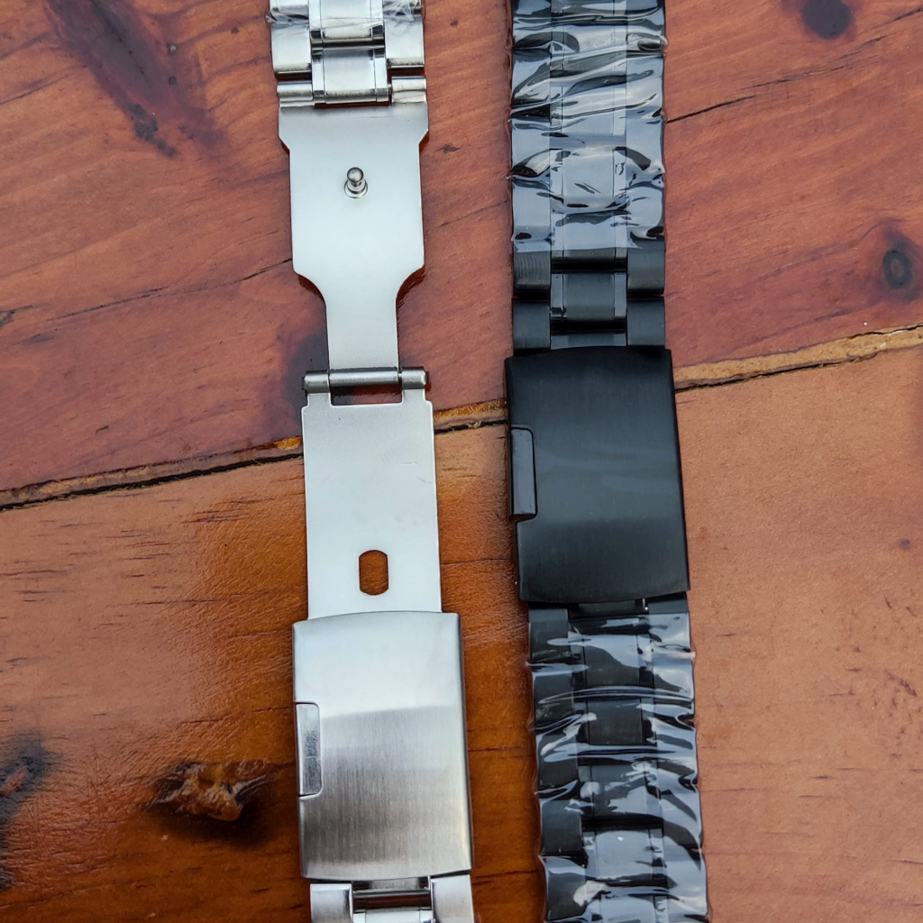 TALI STRAP JAM TANGAN RANTAI SOLID STAINLESS KUPING RANTAI JAM LURUS ANTI KARAT