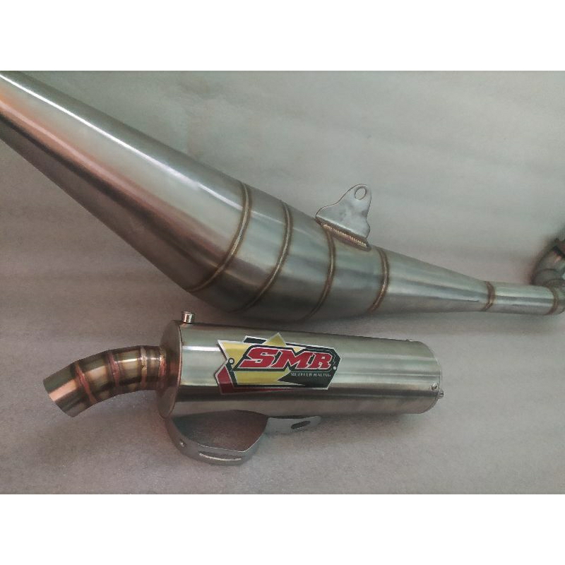 Knalpot Fiz r F1z r FIZ-R F1Z-R standar racing stainless model samping SMR