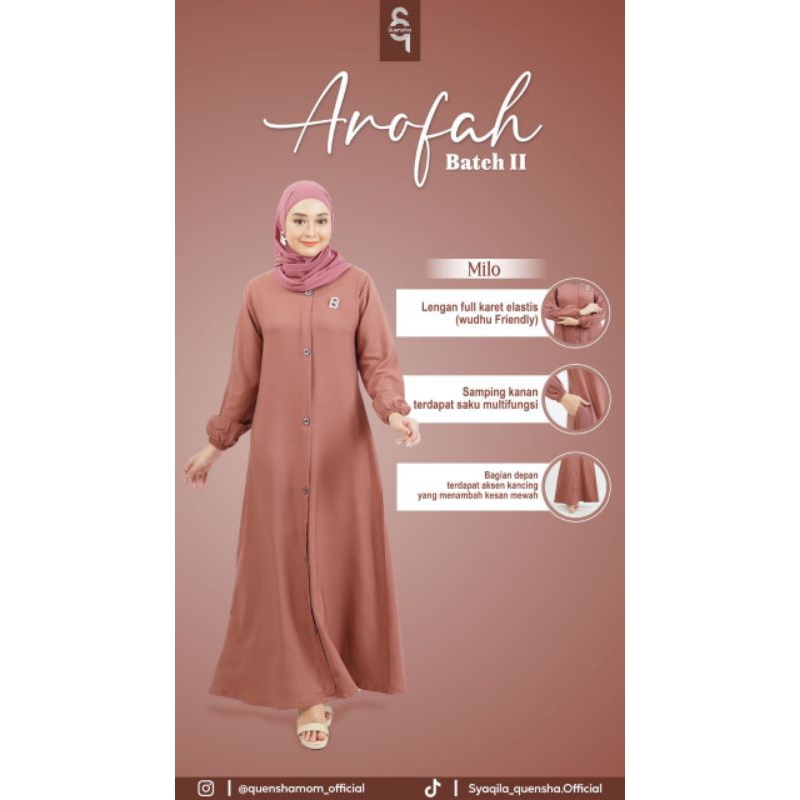 AROFAH BY QUENSHA SYAQILA
