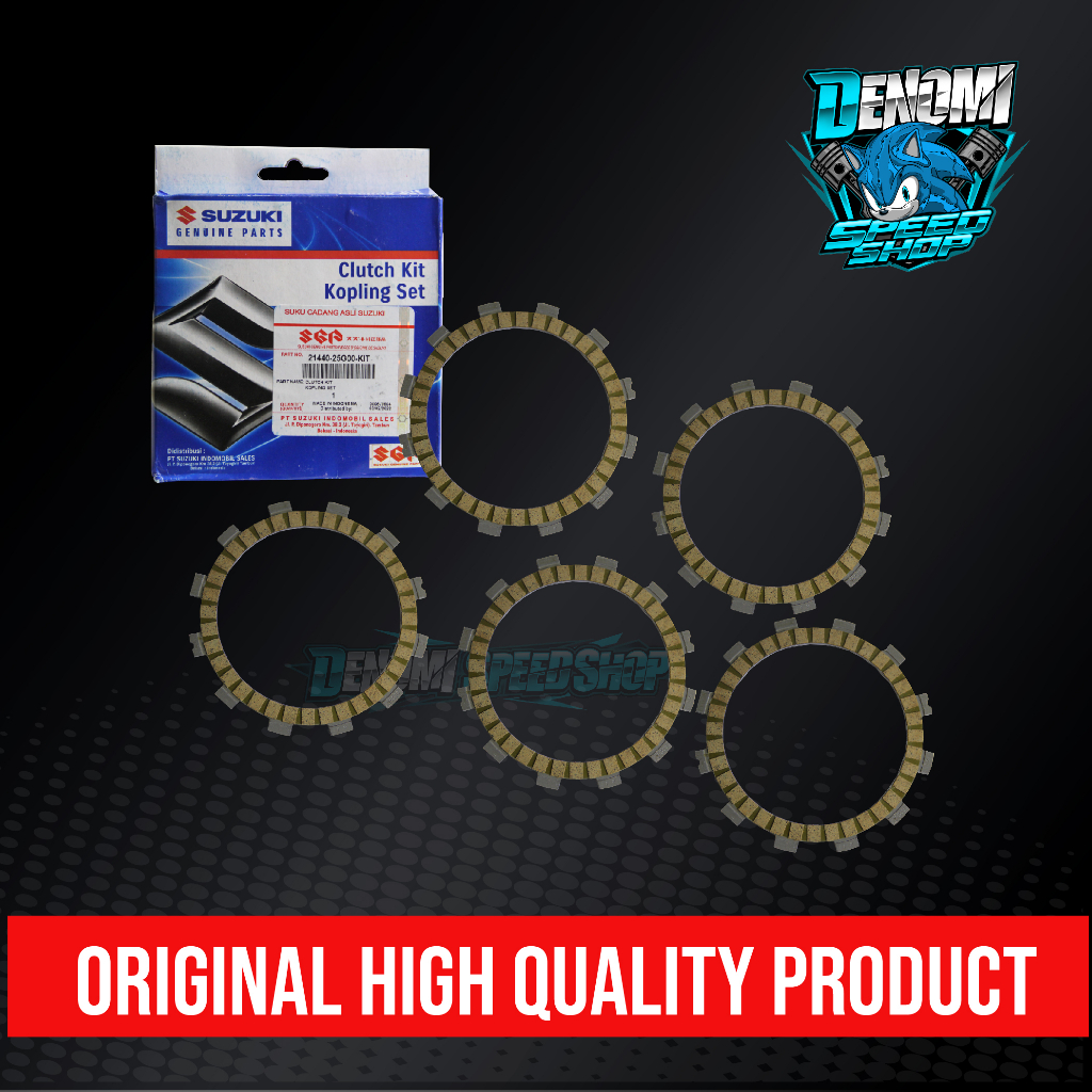 Kampas Kopling Suzuki Satria Fu 150 Karburator Original SGP 21440-25G00-KIT