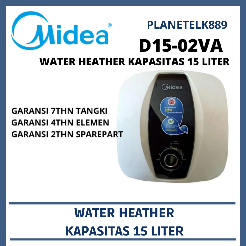 MIDEA D15-02VA WATER HEATER KAPASITAS 15 LITER PACKING BUBBLE WRAP