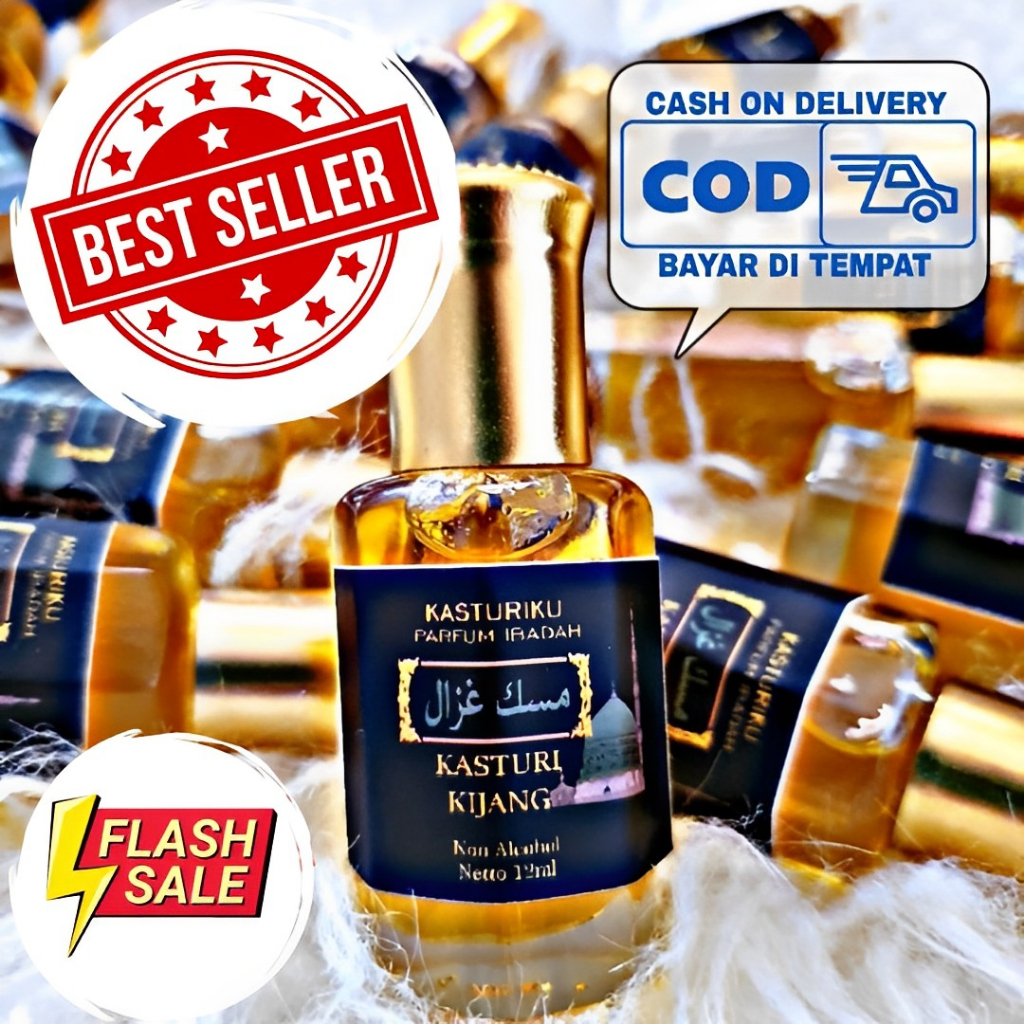 (BAYAR DITEMPAT) Minyak Kasturi Asli  - Parfum Sultan Kasturi #ParfumKasturi #MinyakKasturi #MinyakW
