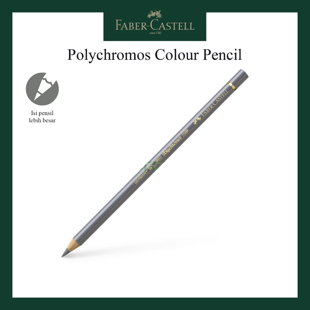 

Pensil Polychromos Faber Castell Old Grey IV 110233