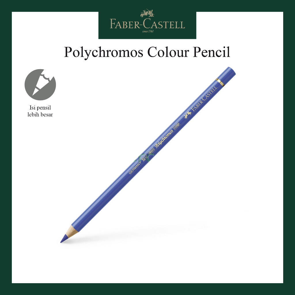 

Pensil Polychromos Faber Castell Ultramarine 110120