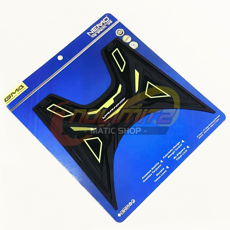 Karpet Karet NEMO Floorboard Bordes Pijakan Kaki Honda Vario 160