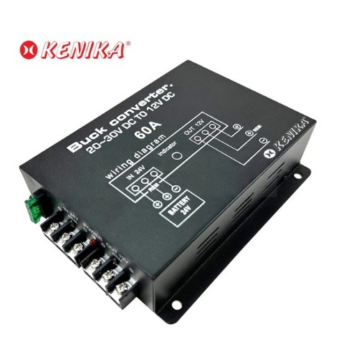 CONVERTER DC TO DC KENIKA 24V TO 12V, 60A ZK-D004-60