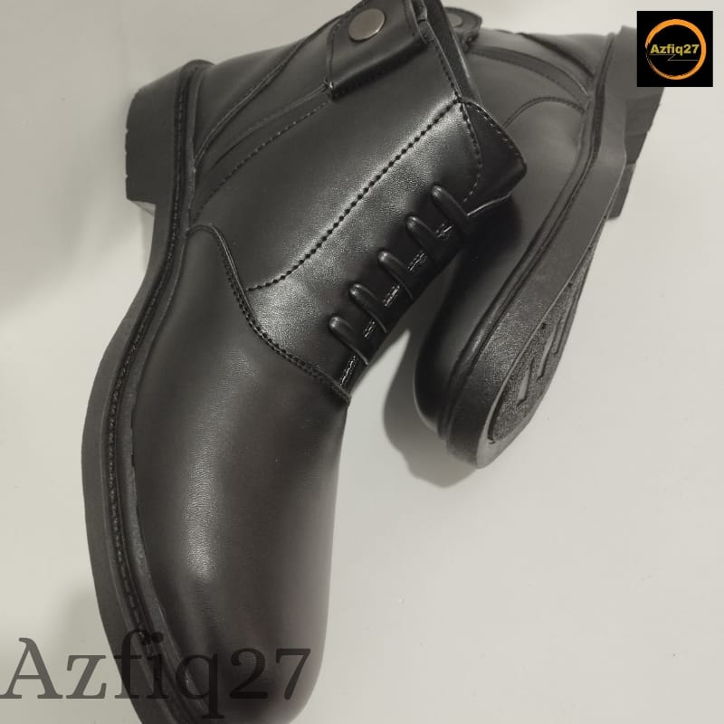 Sepatu Pdh Tni Polri Security Dop Terbaru 100% Original Pengencang Resleting Azfiq27 #4 Dop