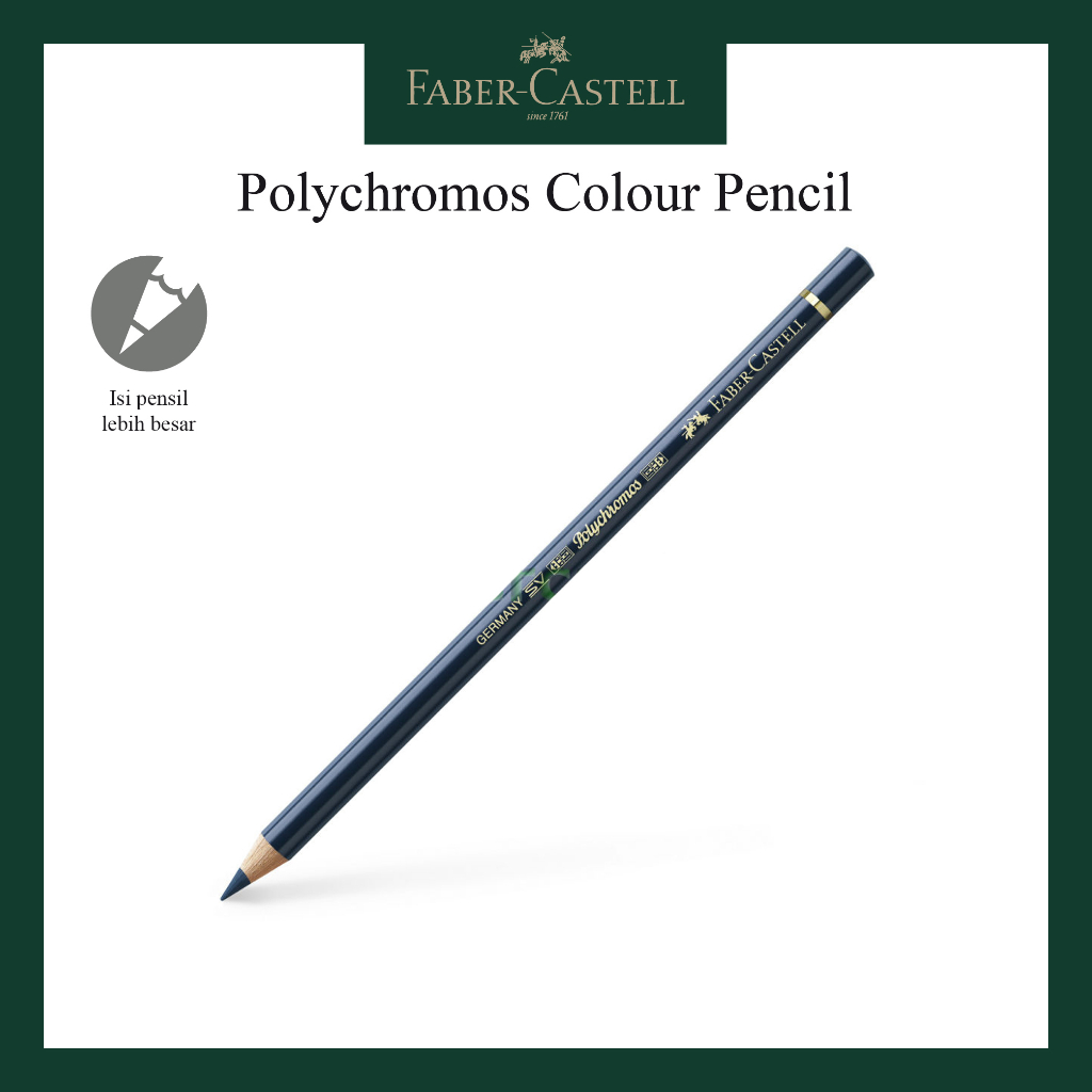 

Pensil Polychromos Faber Castell Dark Indigo 110157