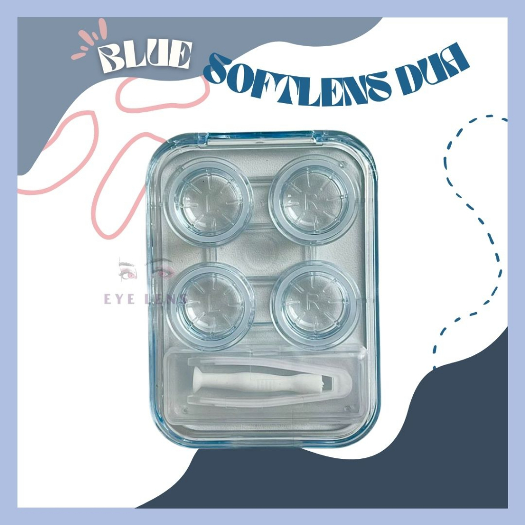 TEMPAT SOFTLENS 2 LENSA PENJEPIT APLIKATOR SOFLENS