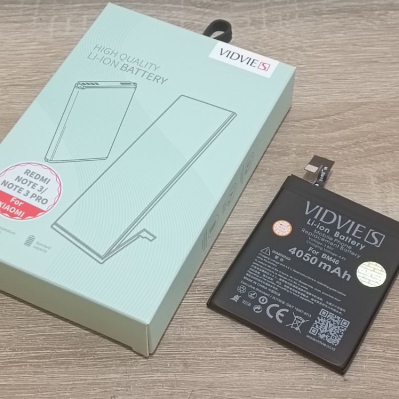 BATERAI VIDVIE S BM46 FOR XIAOMI REDMI NOTE 3 / REDMI NOTE 3 PRO