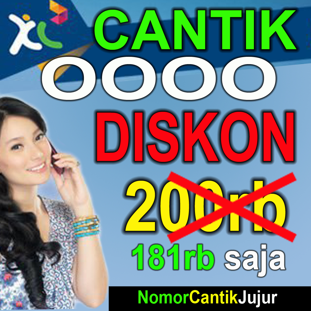 XL KWARTET 0000 NOMOR CANTIK NOMER KARTU PERDANA