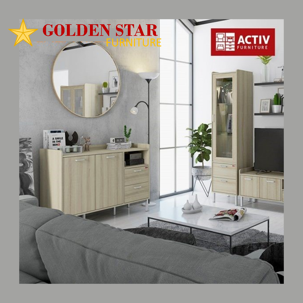 Activ Buffet 120 Minimalis Sideboard Serbaguna / JAZZ AUSTIN SB 120