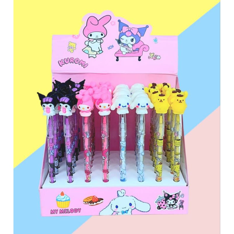 

PENSIL BENSIA CABUT PASANG MOTIF SANRIO TUSUK SAMBUNG 1 PCS