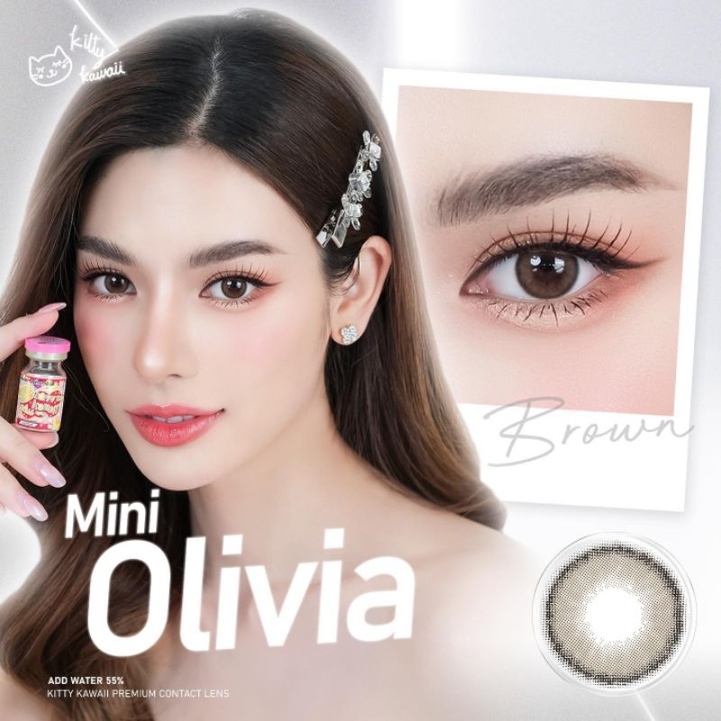 SOFTLENS MINI OLIVIA NORMAL MINUS s.d -10.00 soflen Natural