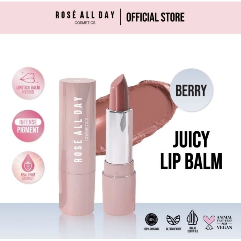 

Rose All Day Juicy Lip Balm BERRY / POMEGRANATE